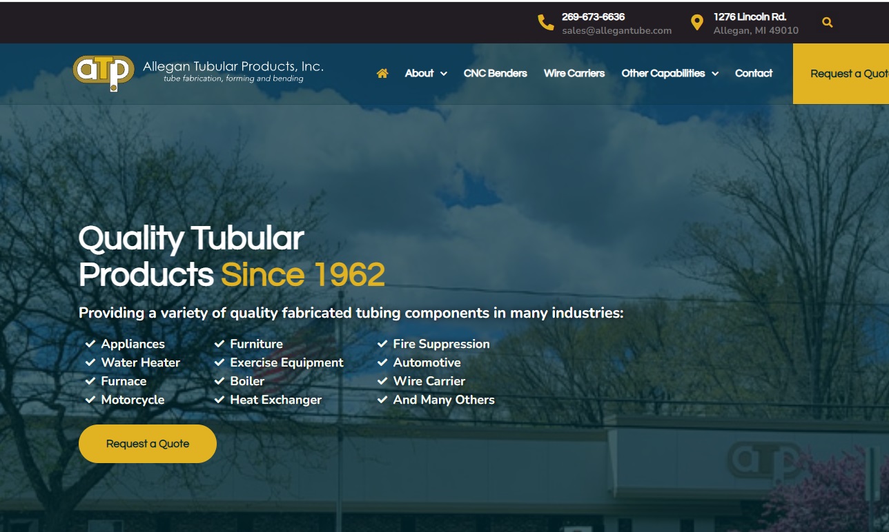 Allegan Tubular Products, Inc.